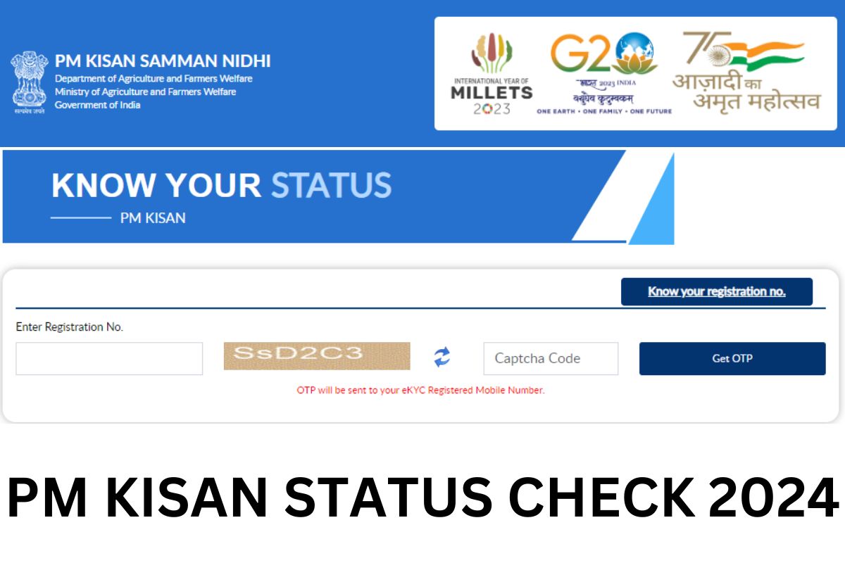 PM Kisan Status Check 2024 16th Installment Release Date pmkisan.gov.in